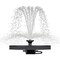 Solar Powered Birdbath to Water Fountain Kit with 4 Nozzle Heads